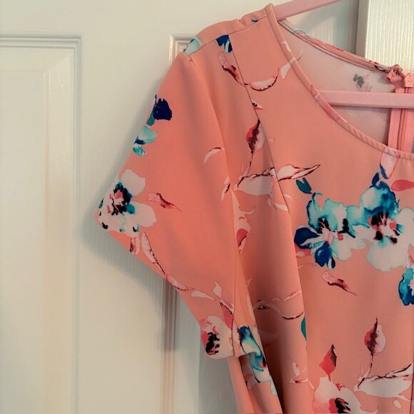 🌸 Lane Bryant Lena High-Low Midi Dress, Size 18 🌸 - Picture 11 of 12